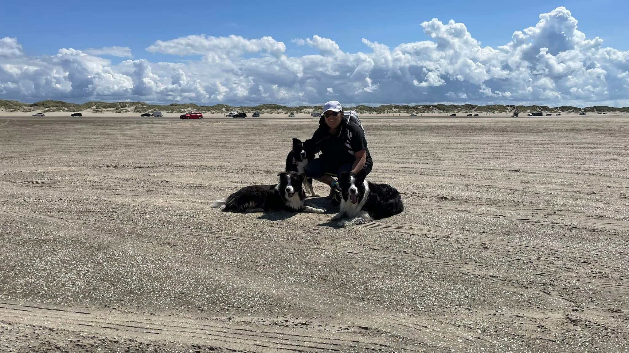 Endlose Weiten am Sandstrand von Romo in Dänemark